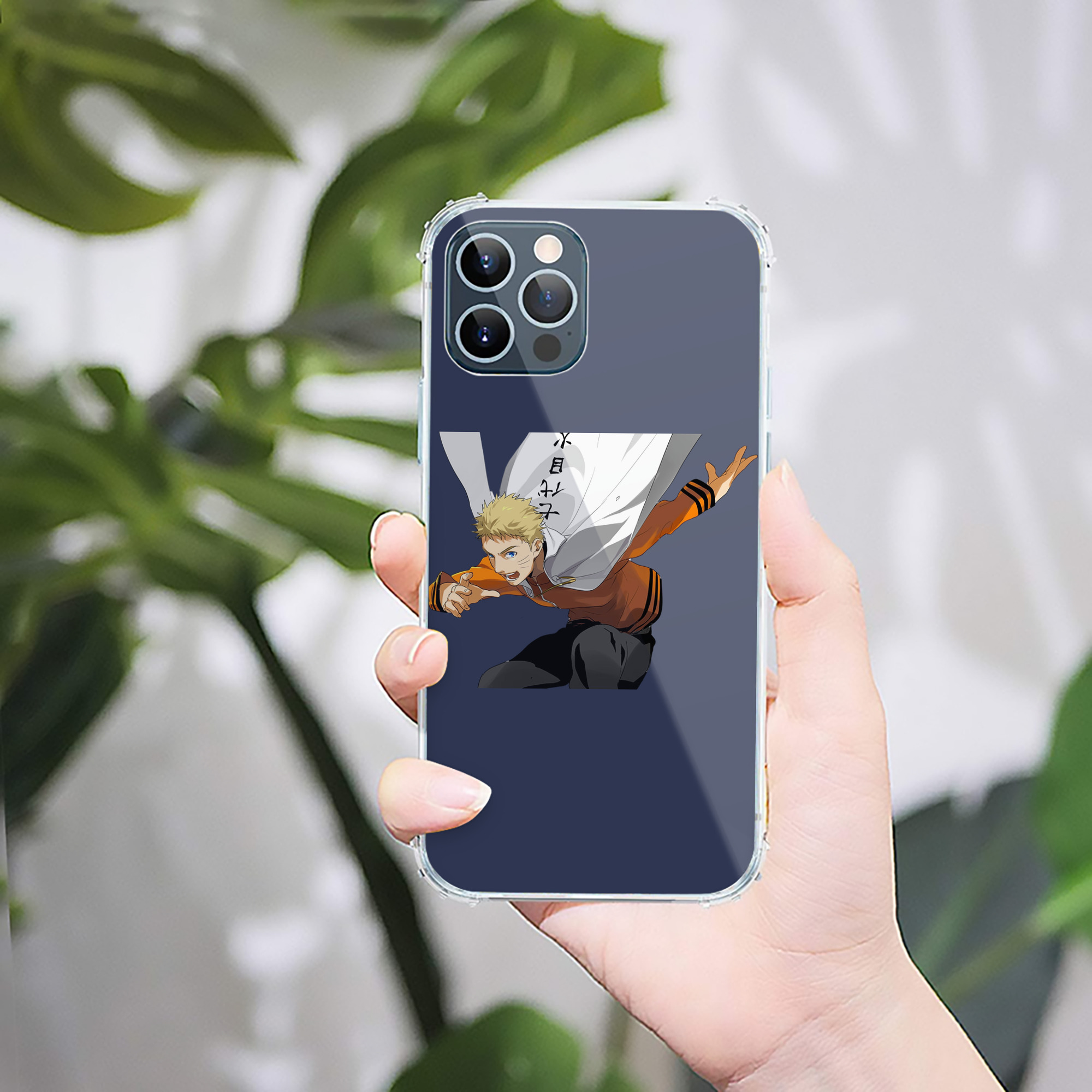 （画像用） NARUTO -ナルト- うずまき ナルト Uzumaki Naruto 【iPhone 12シリーズ対応】透明スマホケース（クリアソフトケース）